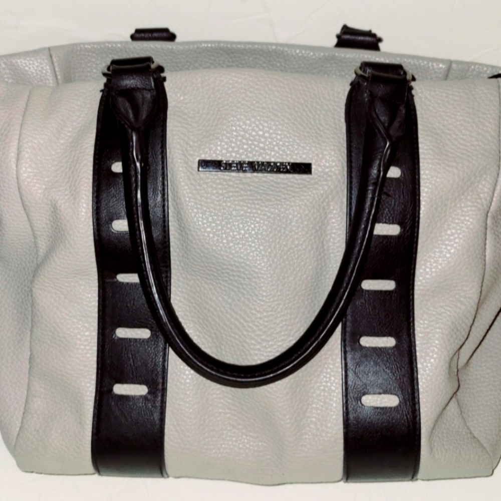 EXC Steve Madden tote gray / black